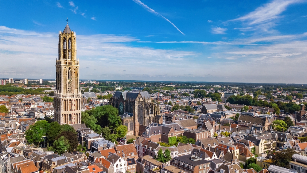 Torre da Catedral é a principal atração de Utrecht