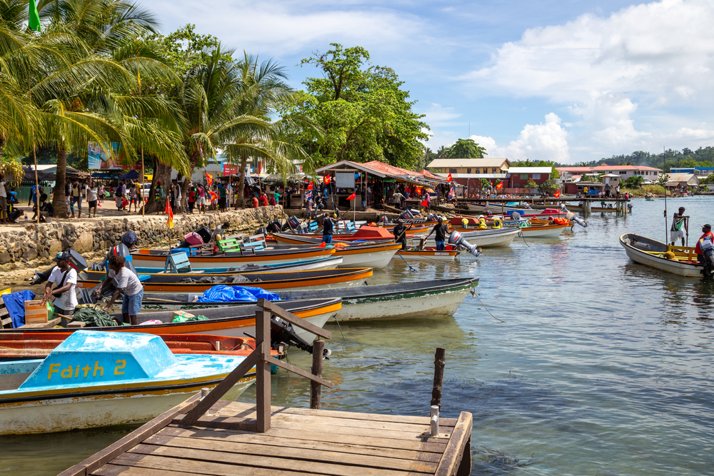 Ilhas Salomão: Gizo Market