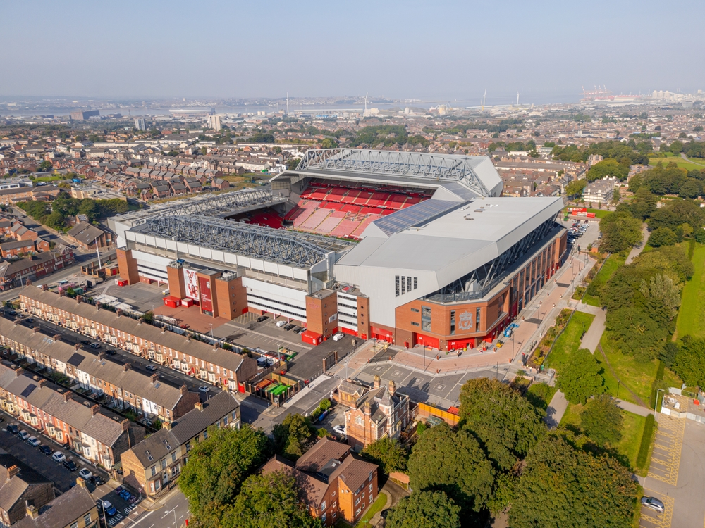 Estádio Anfield do Liverpool FC