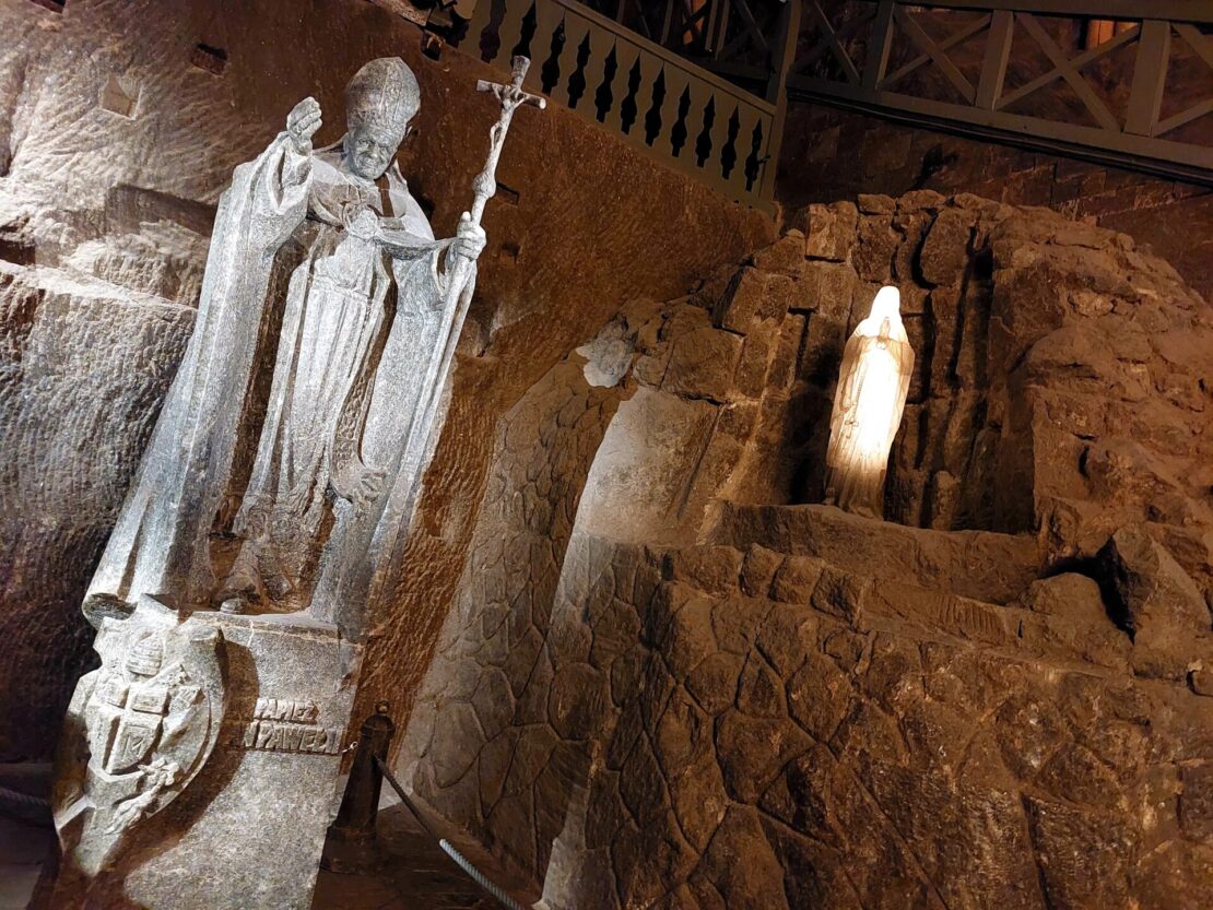 Mina de Sal de Wieliczka na Polônia