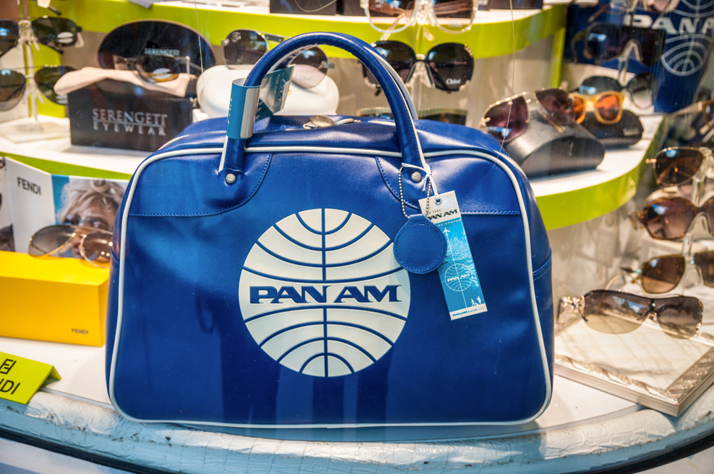 Produtos lixenciados com a marca Pan Am