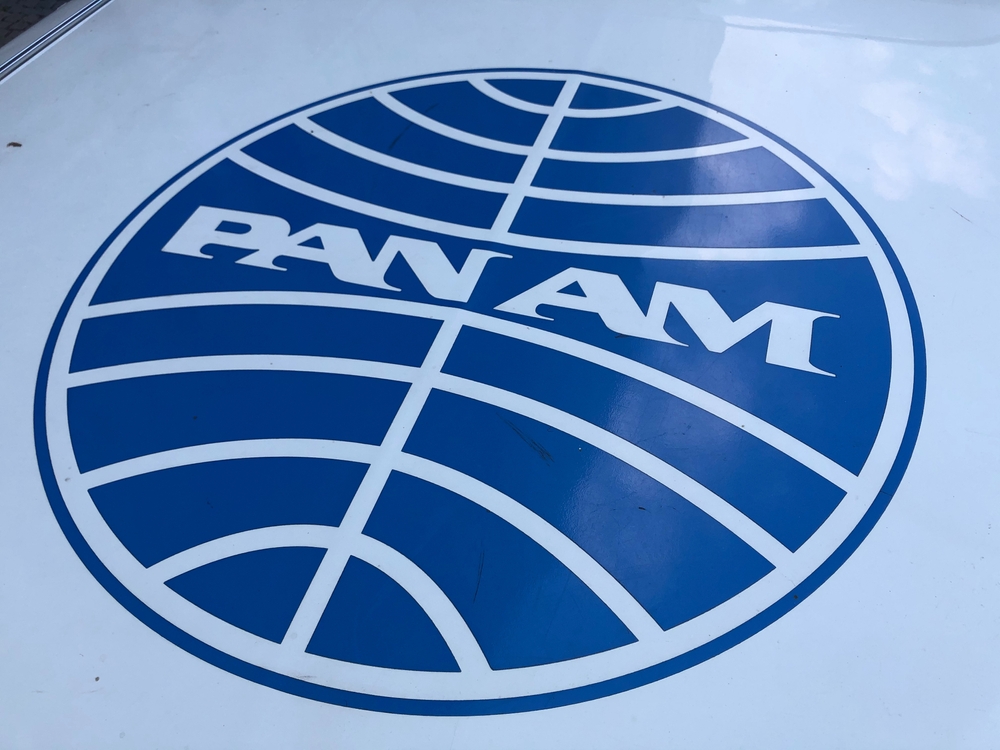 Icônico logotipo da Pan Am