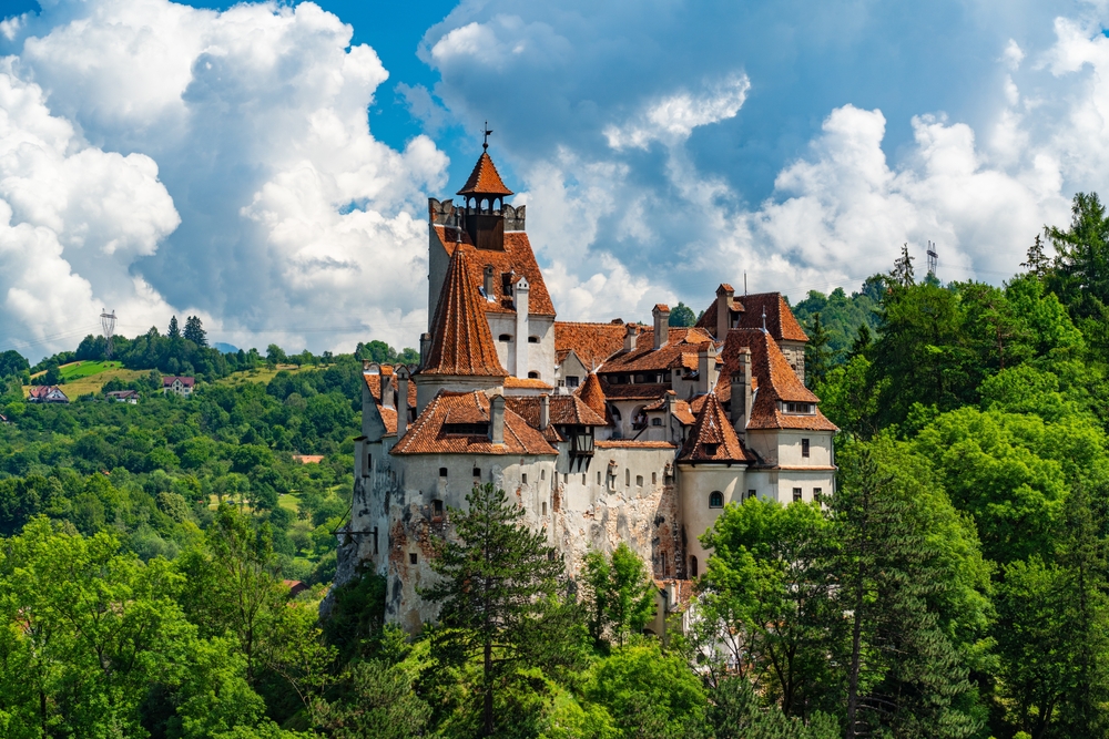 Romênia: Castelo de Bran na Transilvânia