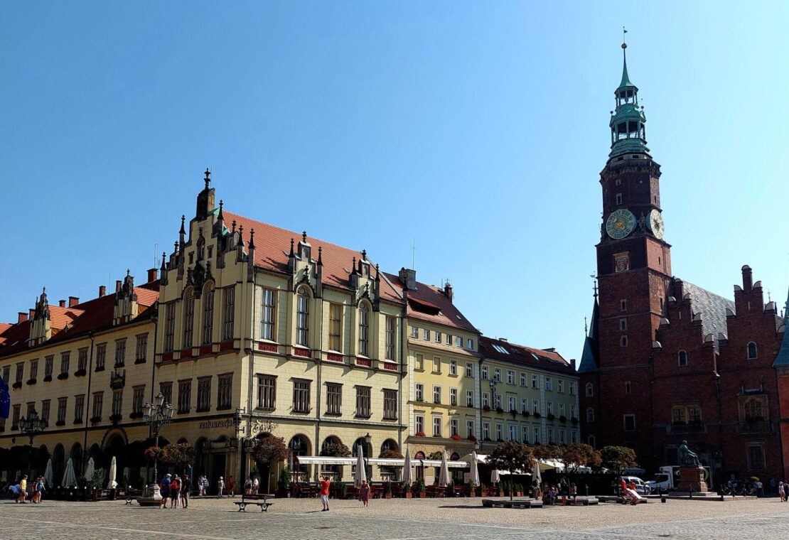 Wrocław: Praça do Mercado e Câmara Municipal