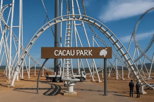 Cacau Park terá maior montanha-russa da América Latina