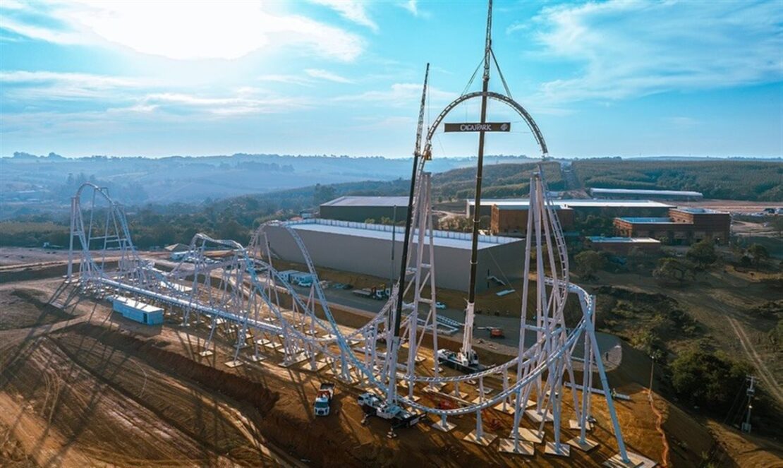 Cacau Park terá maior montanha-russa da América Latina