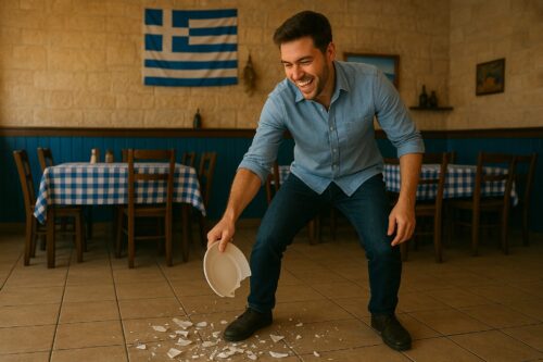 Gastronomia grega atrai turistas com tradição de quebrar pratos