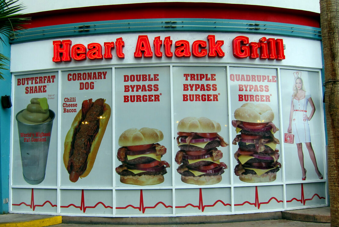 Heart Attack Grill: hambúrgueres super calóricos em Las Vegas