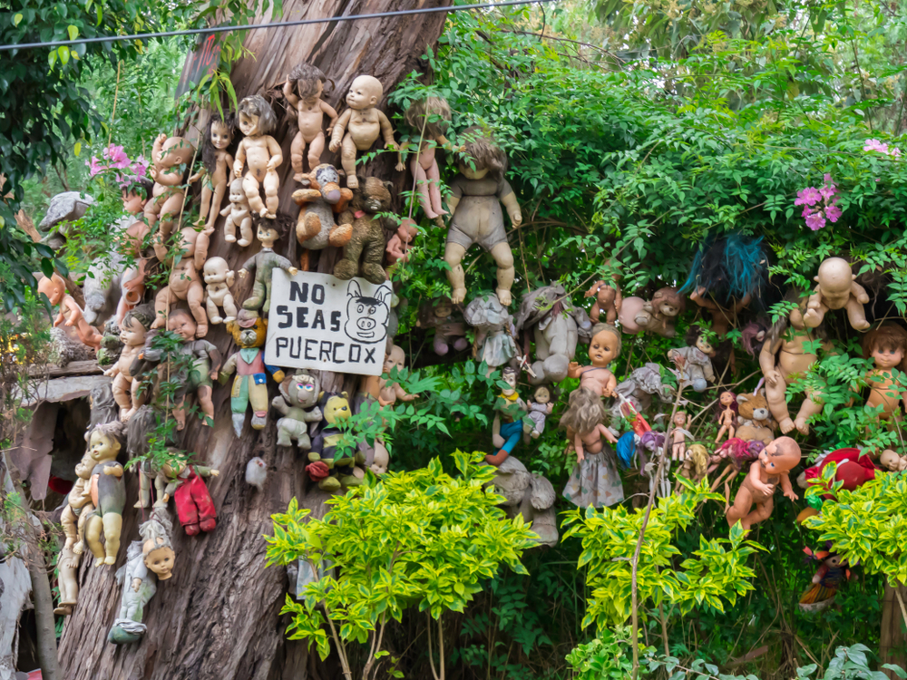Lugares assombrados: Ilha das Bonecas no México