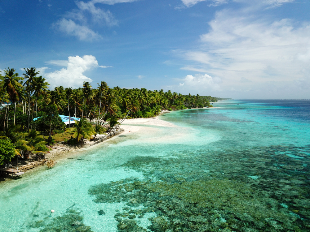 Bikendrik island resort em Majuro, Ilhas Marshall