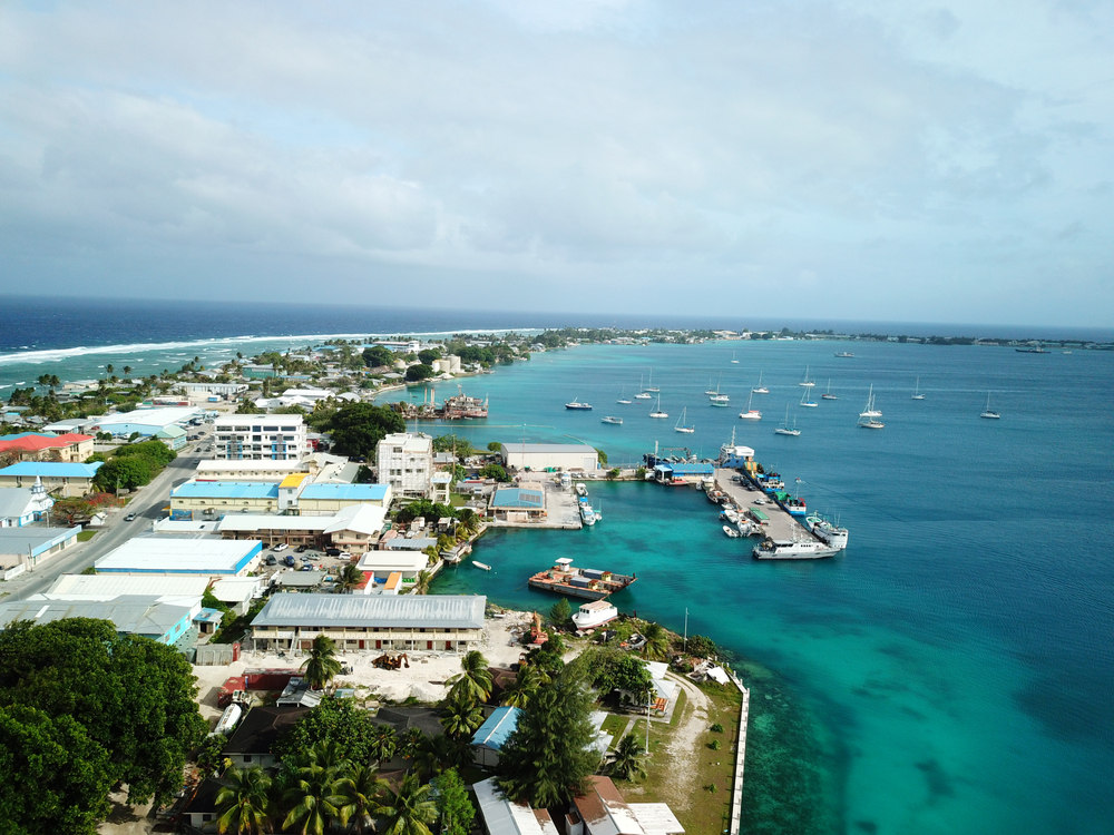 Majuro nas Ilhas Marshall