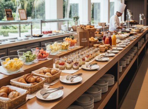Hotéis transformam café da manhã contra desperdício