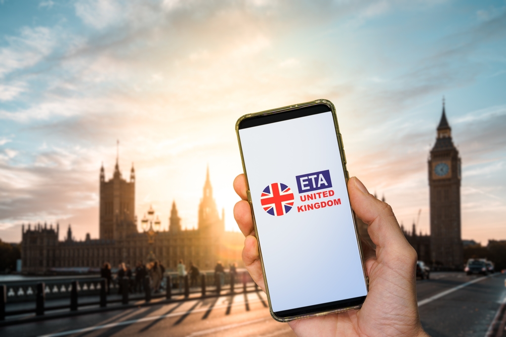 Inglaterra: ETA obrigatório