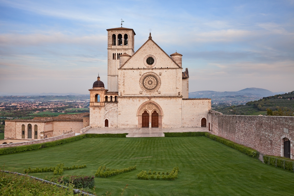 Basílica de São Francisco de Assis, na Itália