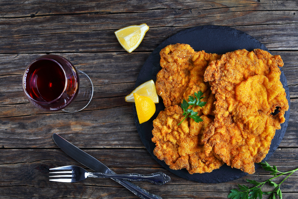 República Tcheca: schnitzel