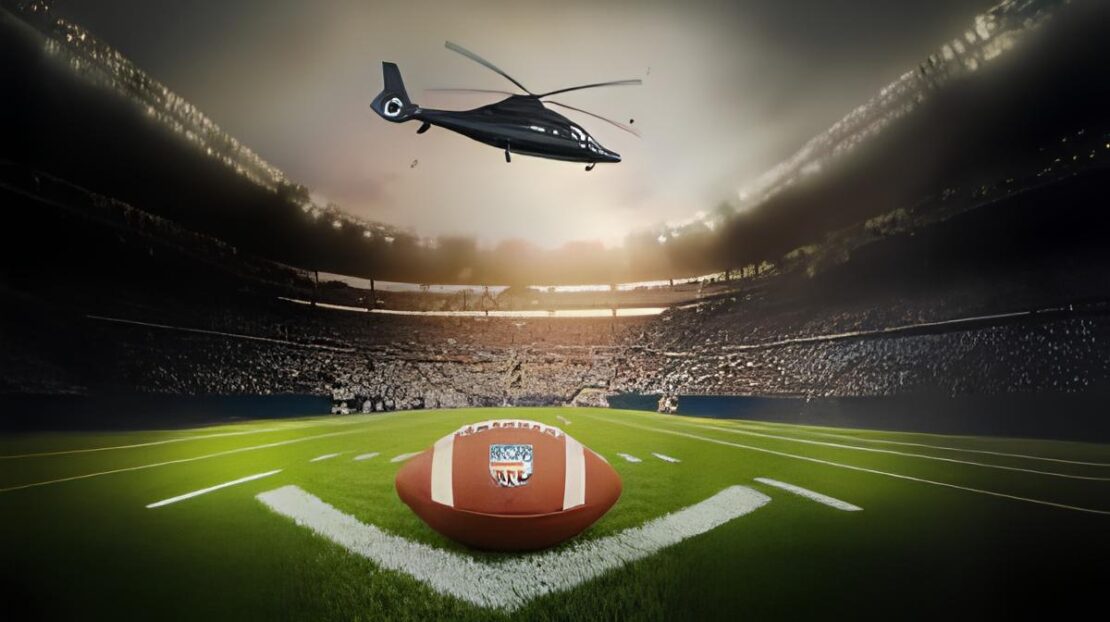 Jogo da NFL em São Paulo tem voos de helicópteros exclusivos