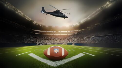 Jogo da NFL em São Paulo tem voos de helicópteros exclusivos