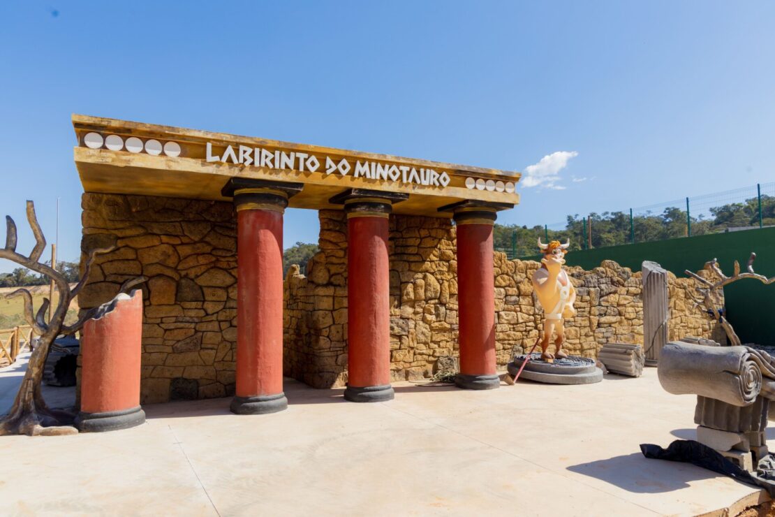 Labirinto do Minotauro no Sítio do Paicapau Amarelo em Atibaia