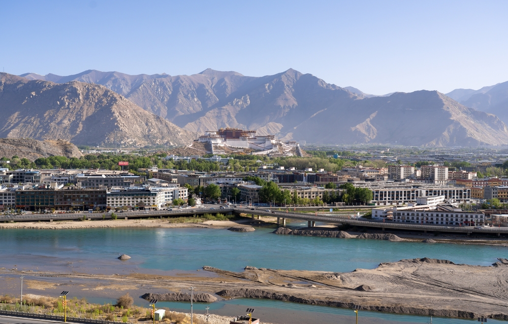Cidade de Lhasa, no Tibete