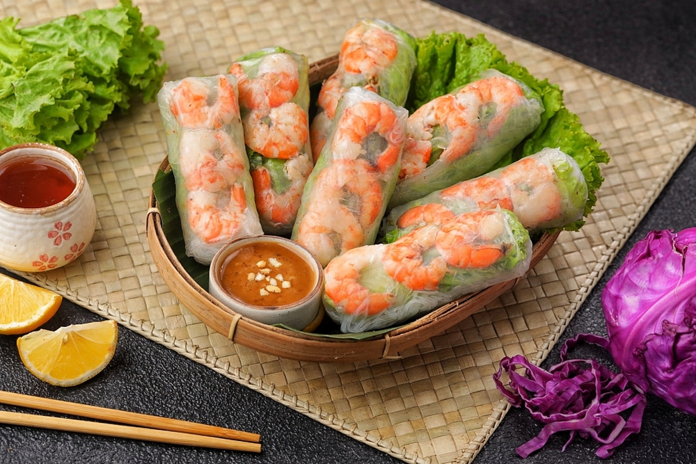 Gastronomia típica do Vietnã: rolinho primavera