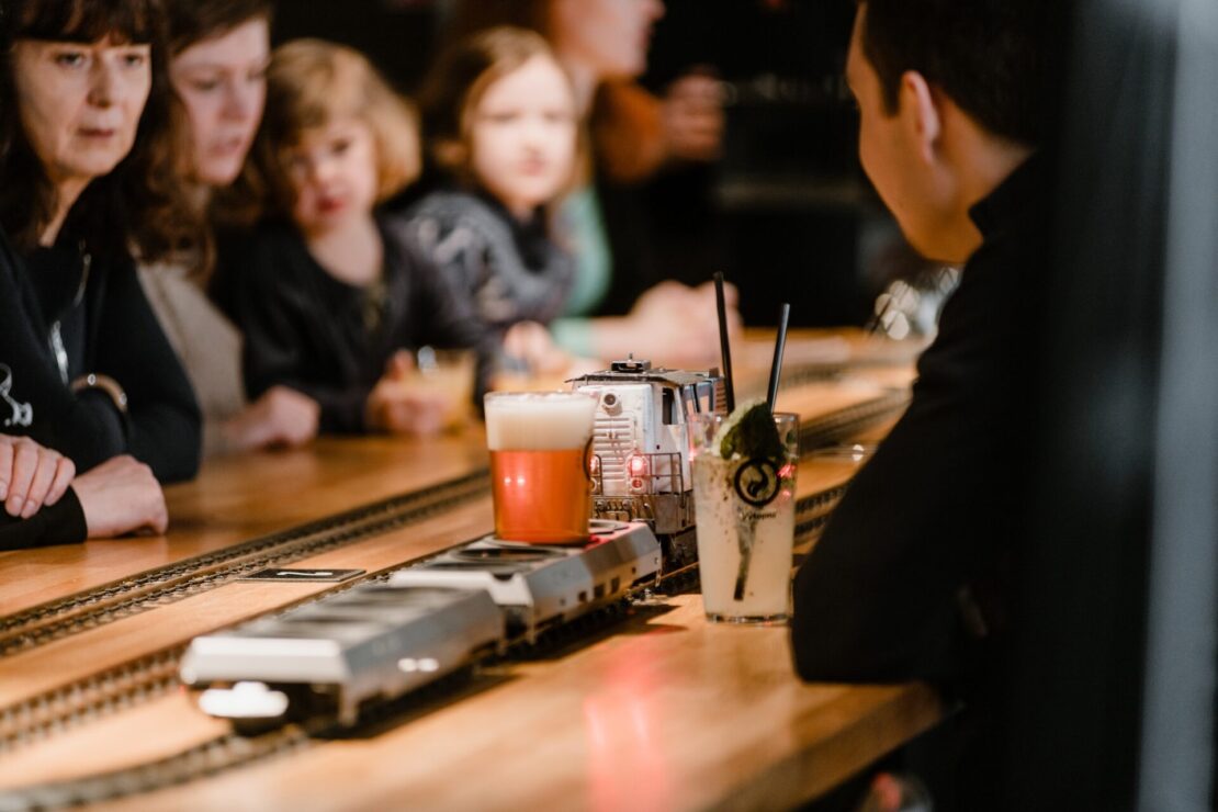 Výtopna Railway Restaurant em Praga