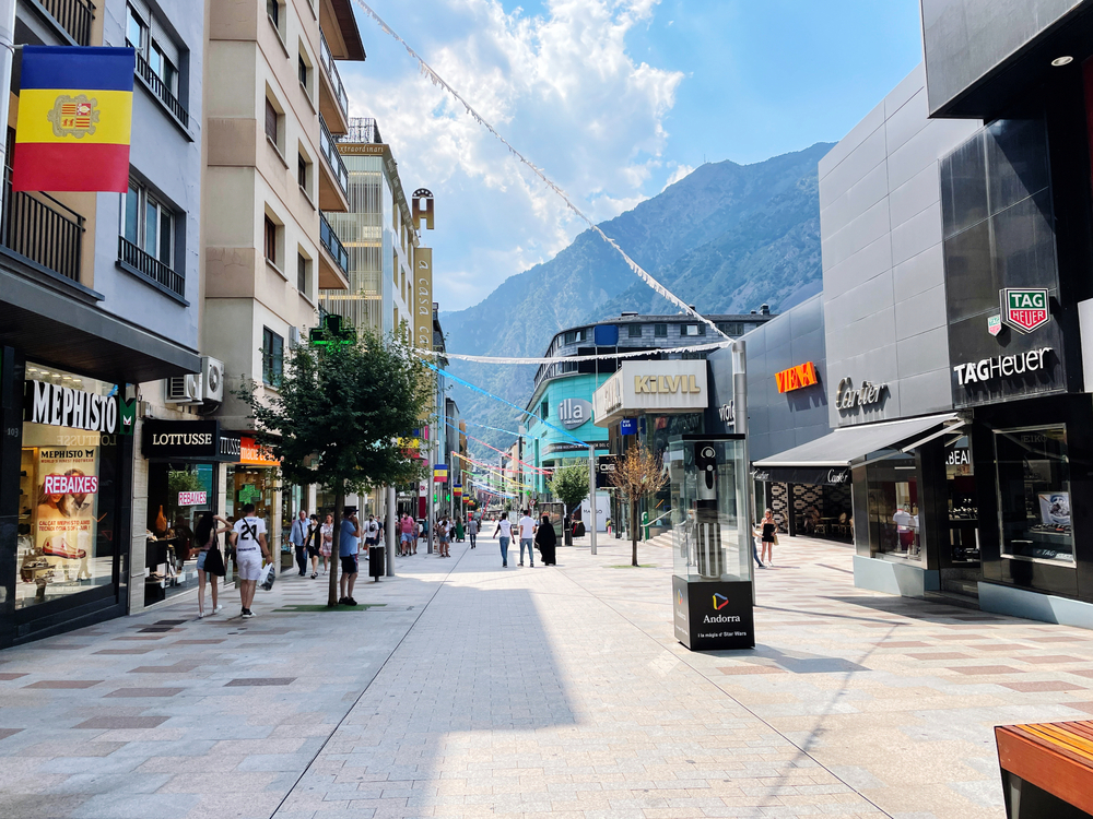 Andorra vende ampla variedade de produtos duty-free