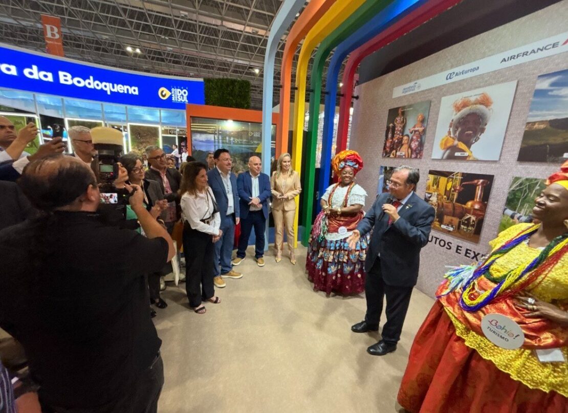 Bahia lança novos produtos e experiências turísticas na Abav Expo 2025. | Foto: Tatiana Azeviche Asccom/Setur-BA