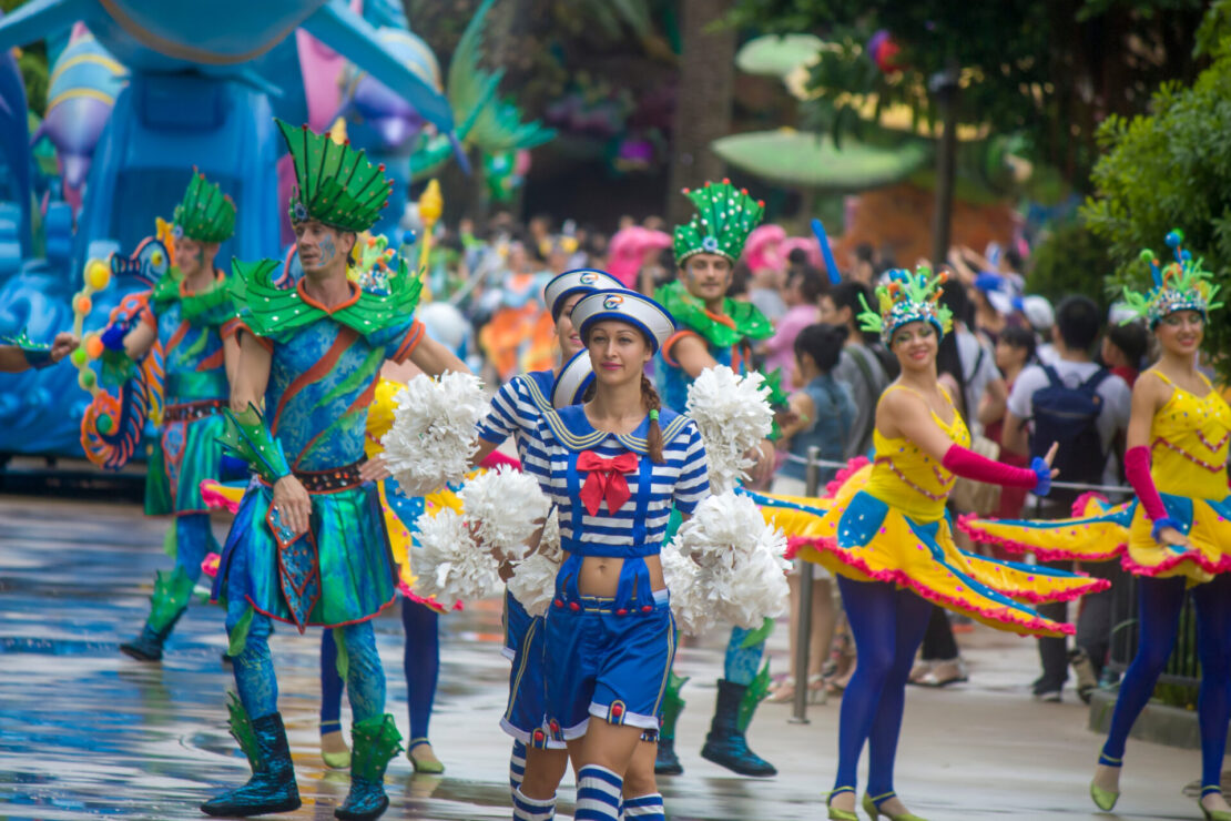 Chimelong Ocean Kingdom:  parada Journey of Lights