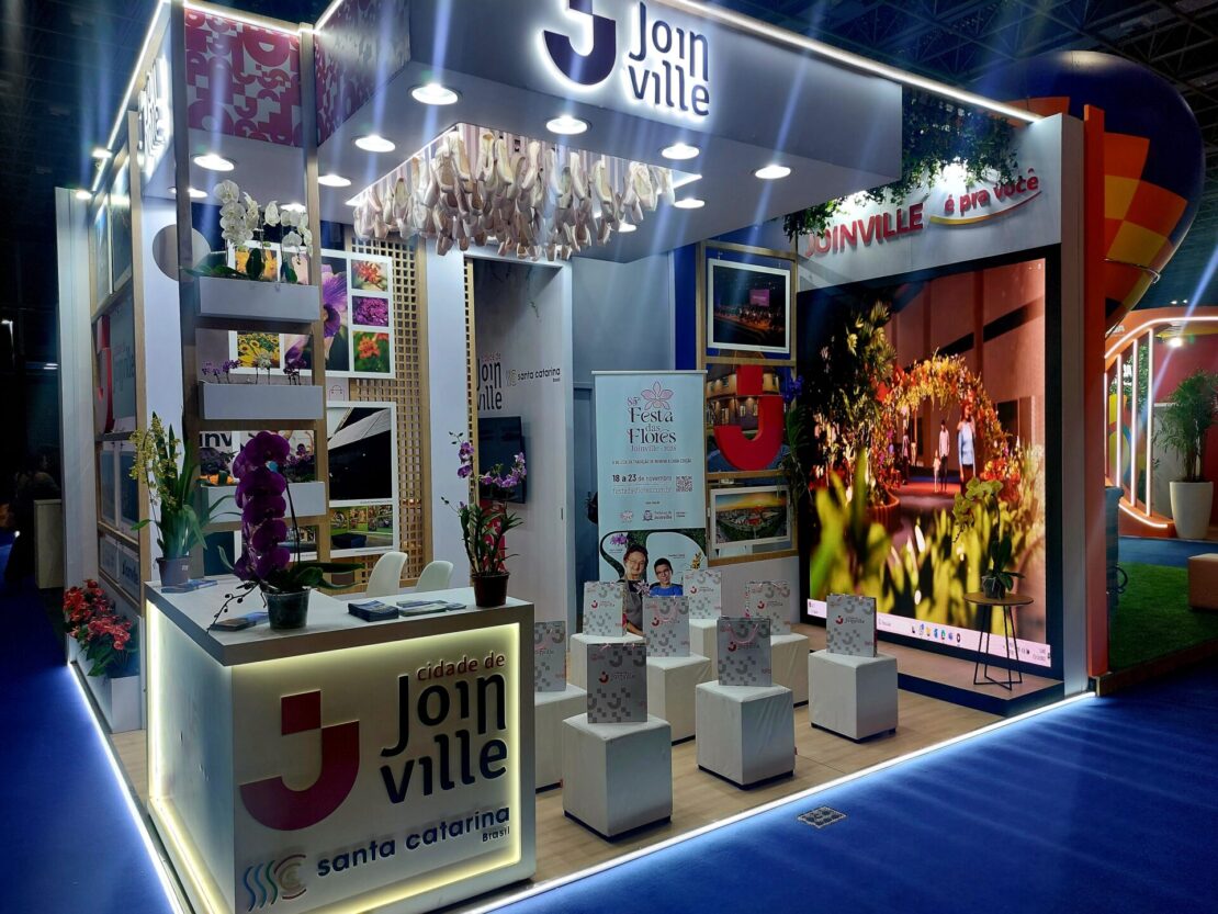 Estande de Joinville na ABAV Expo 2025