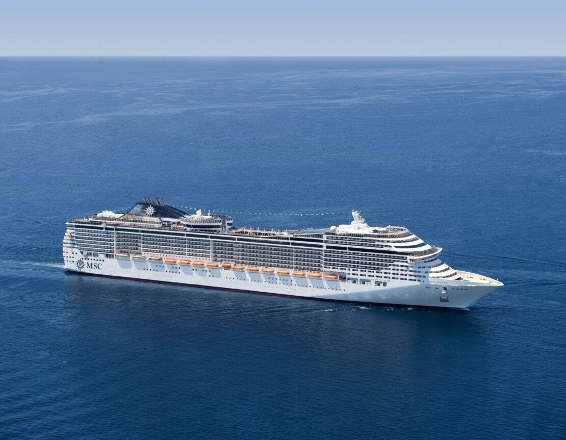 MSC Cruzeiros traz seis navios para América do Sul em 2026-2027