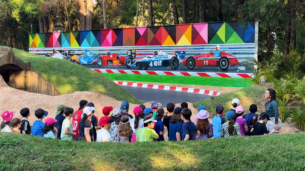 Sítio do Carroção recebe mural inédito de Eduardo Kobra