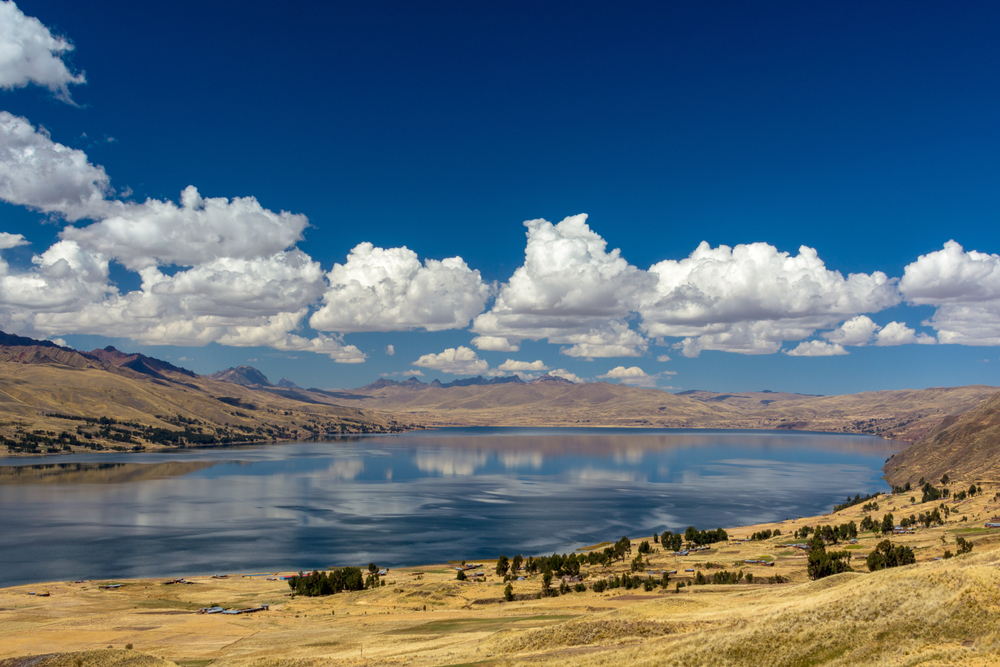 Laguna Langui Layo em Pallay Puncho no Peru
