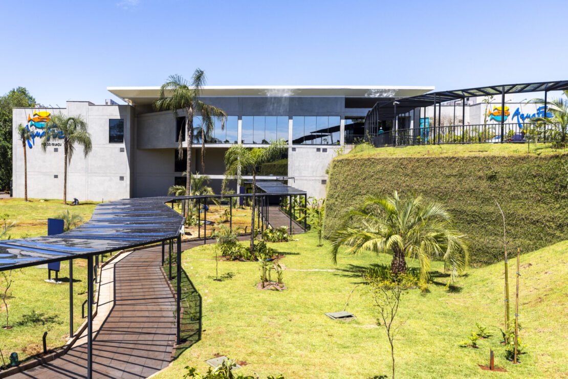 AquaFoz tem trê andares e funciona diariamente