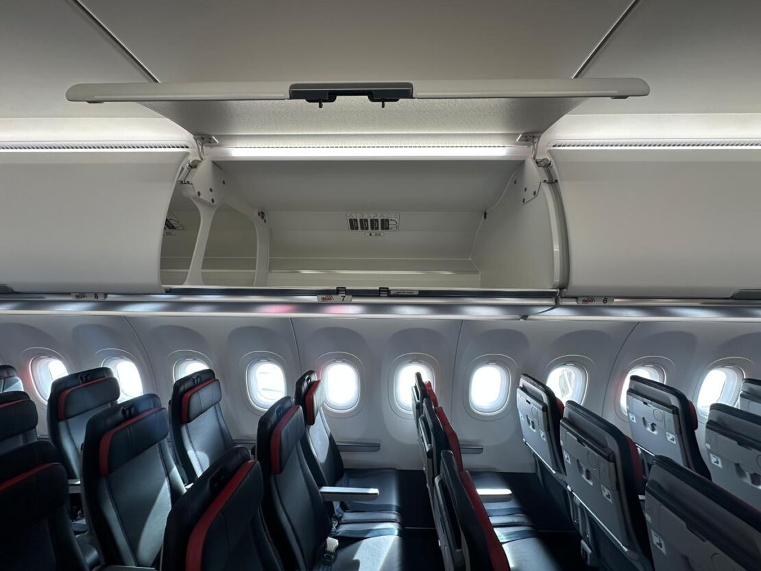 A320neo com inovadora cabine Airspace