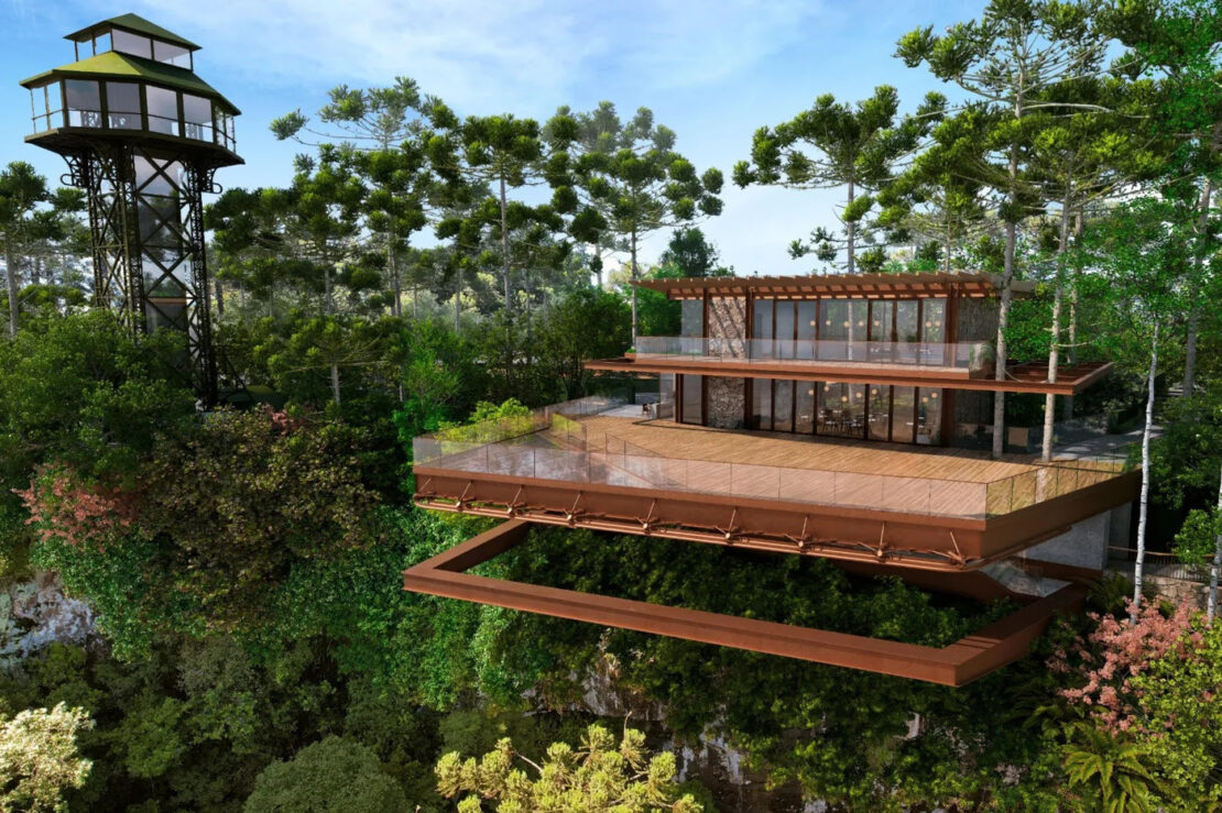 Canela ganha novo Mirante da Cascata do Caracol