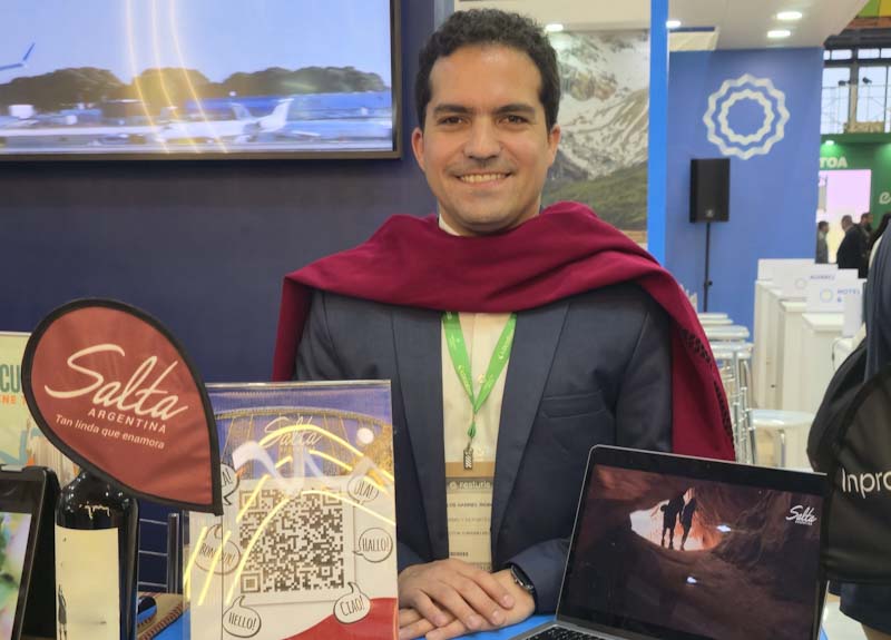 Carlos Riobó, diretor de Turismo MICE do Ministério do Turismo de Salta