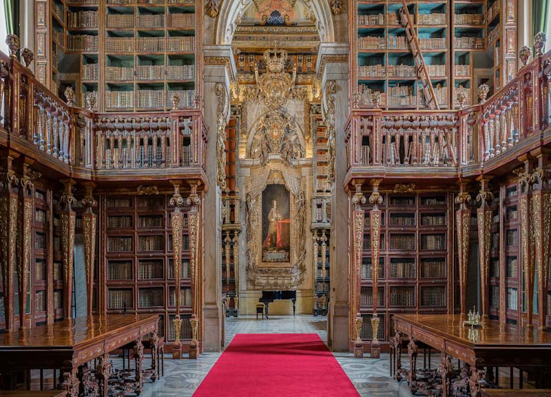 Biblioteca Joanina na Universidade de Coimbra