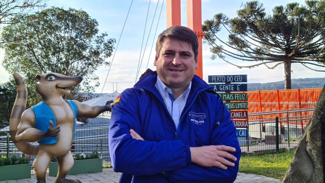Alex Bonareti, diretor geral do Skyglass Canela