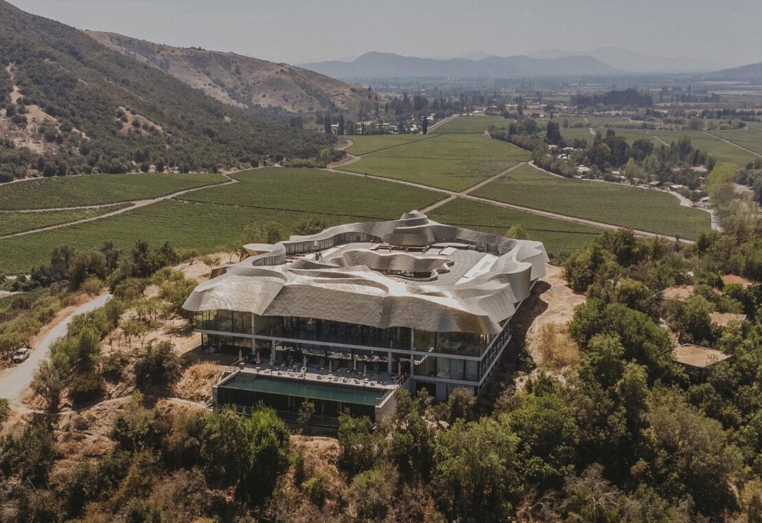 Vinícola VIK no Chile lidera lista global de vinhedos