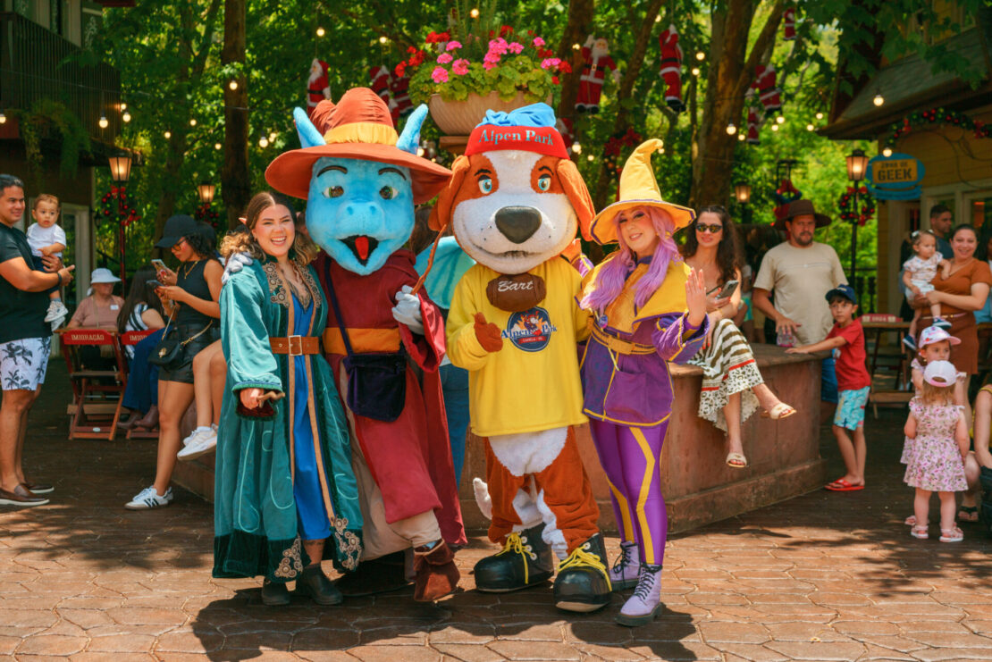 Alpen Park recebe Parada de Natal da Hector Studios