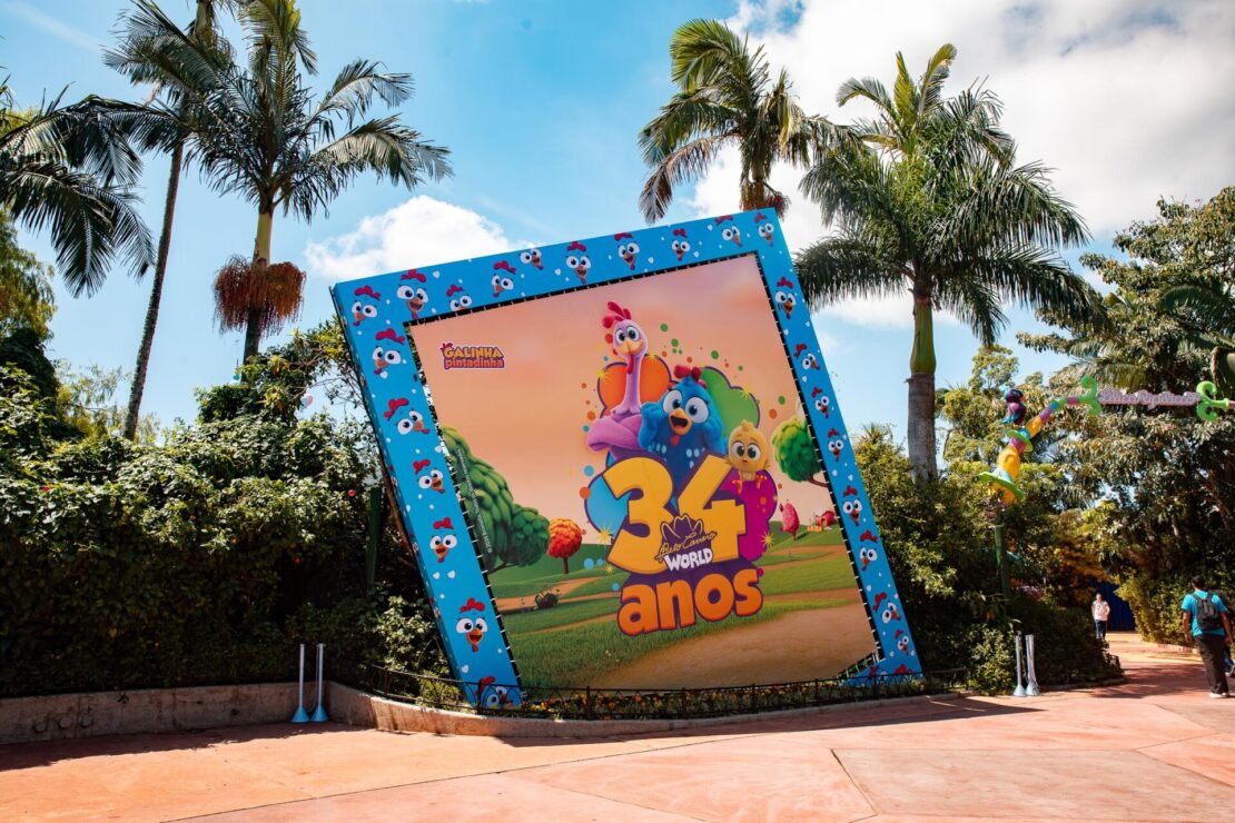 Galinha Pintadinha terá área temática no Beto Carrero