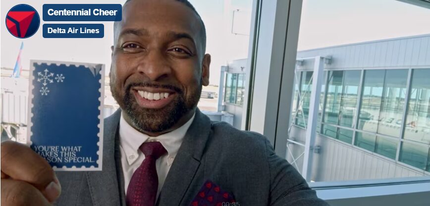 Delta celebra centenário com campanha de atos de gentileza