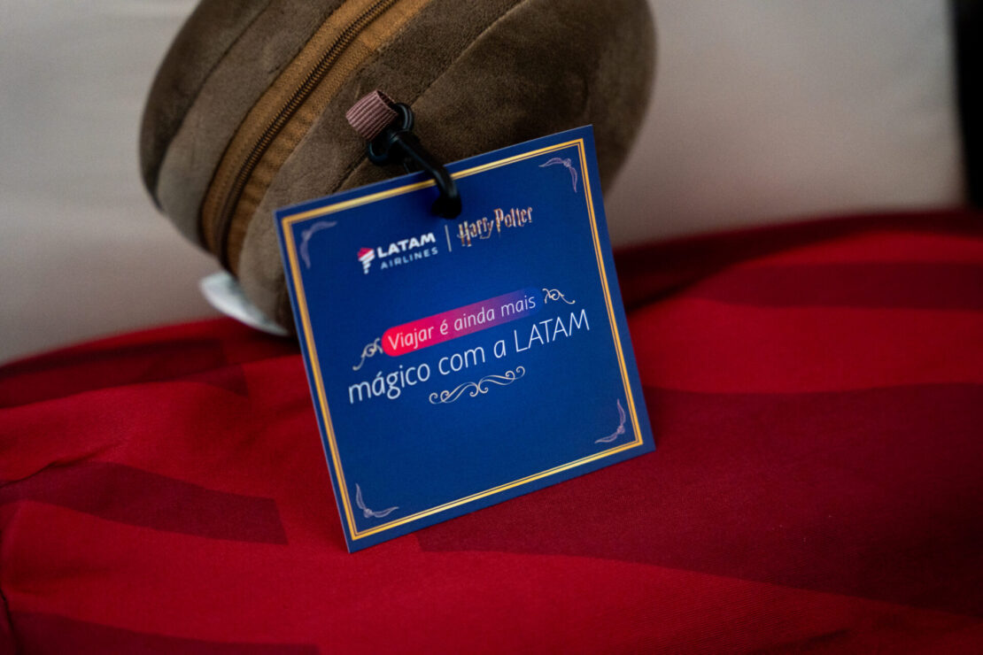 LATAM surpreende no primeiro voo temático de Harry Potter