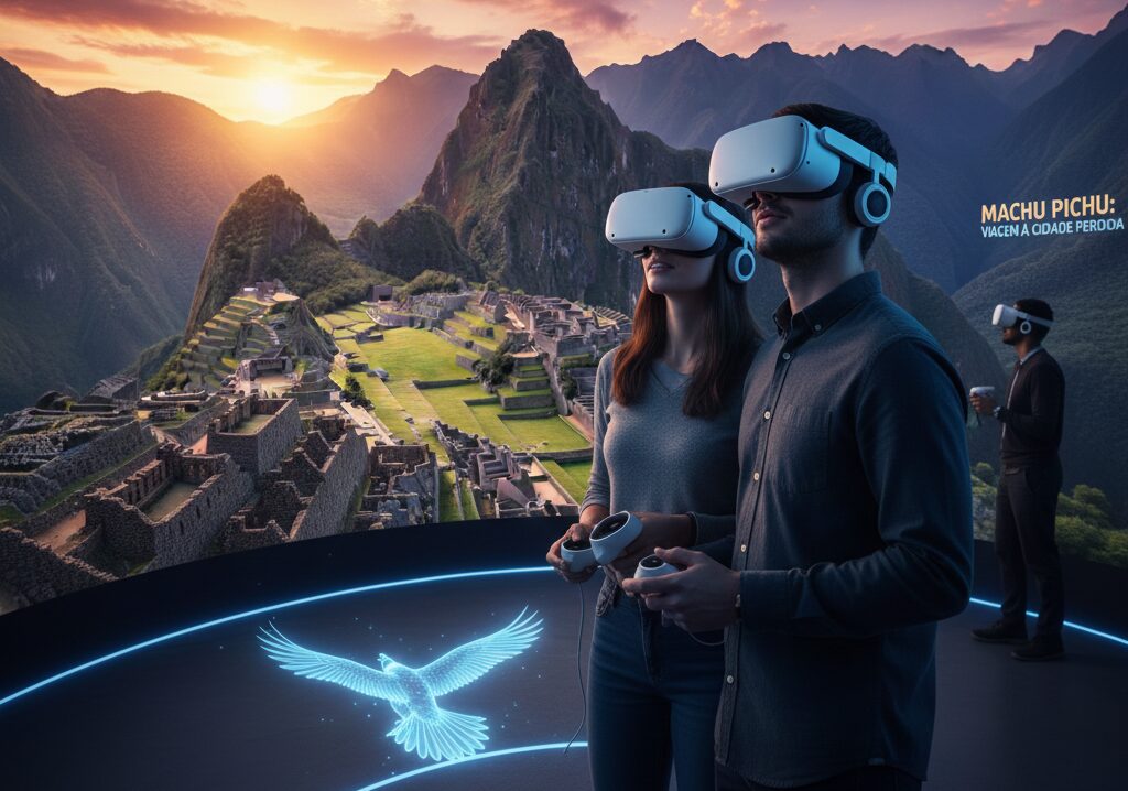Machu Picchu: São Paulo recebe experiência em realidade virtual