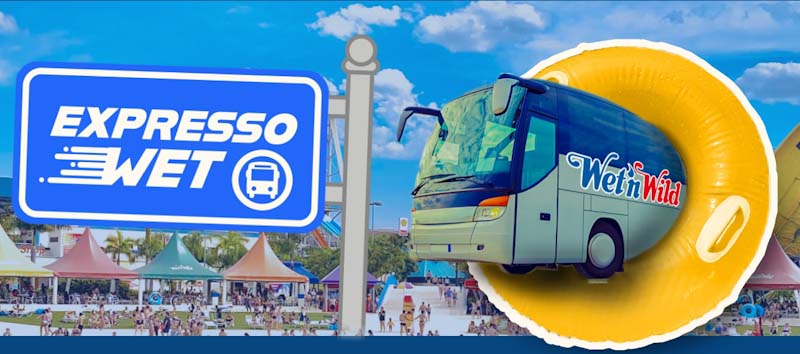 Wet'n Wild anuncia calendário do Expresso Wet 2025-2026