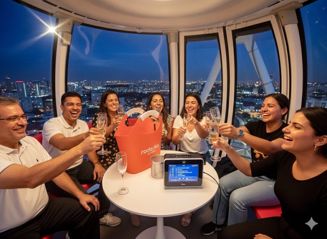 Roda Rico oferece vista panorâmica de São Paulo