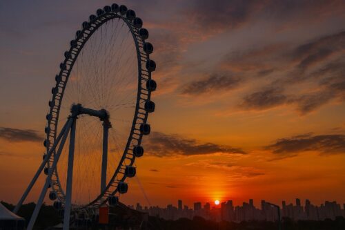 Roda Rico oferece vista panorâmica de São Paulo