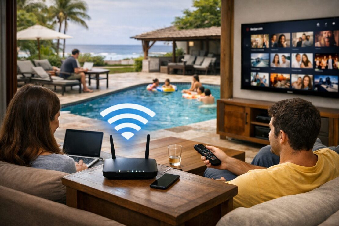 Wi-Fi é segunda comodidade mais buscada em hospedagens