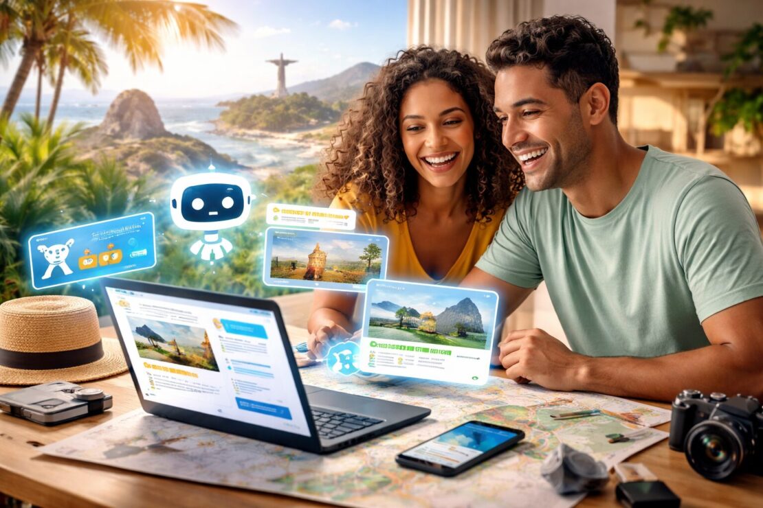 Inteligência artificial revoluciona planejamento de viagens