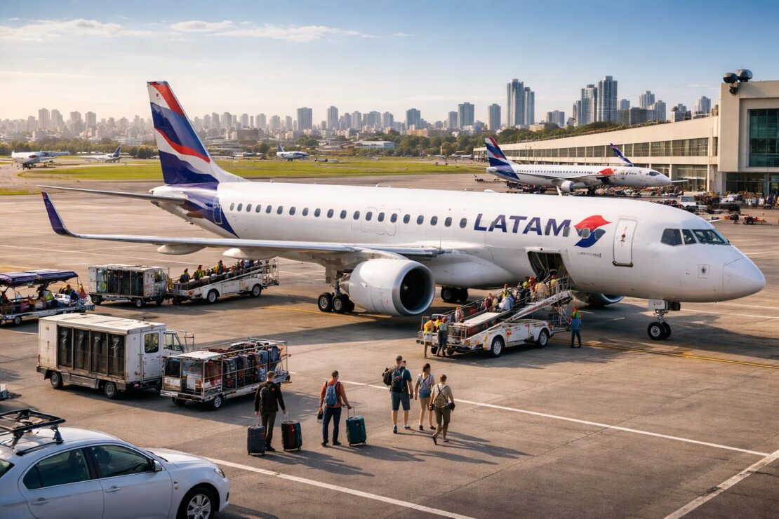 LATAM amplia voos no verão com foco em turismo